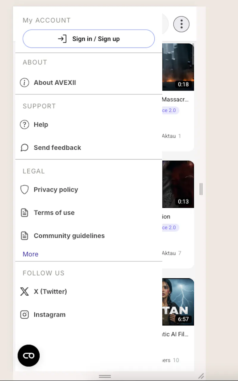 AVEXII screenshot 4