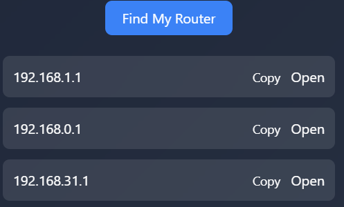 Router IP Finder gallery image