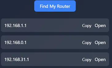 Router IP Finder gallery image