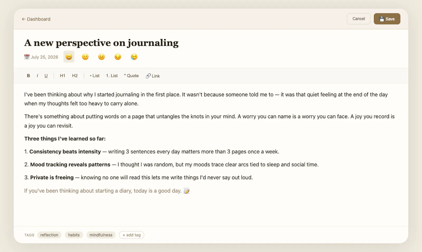 HeartLogs screenshot 3