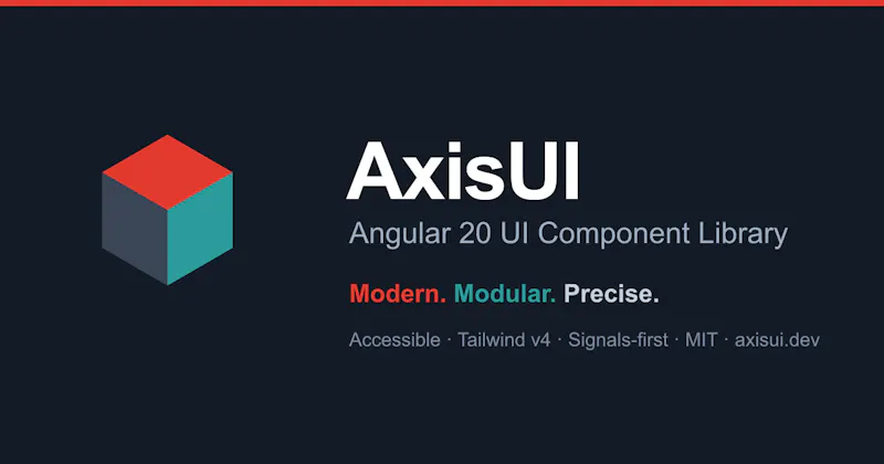 AxisUI — Angular 20 UI Library screenshot 2