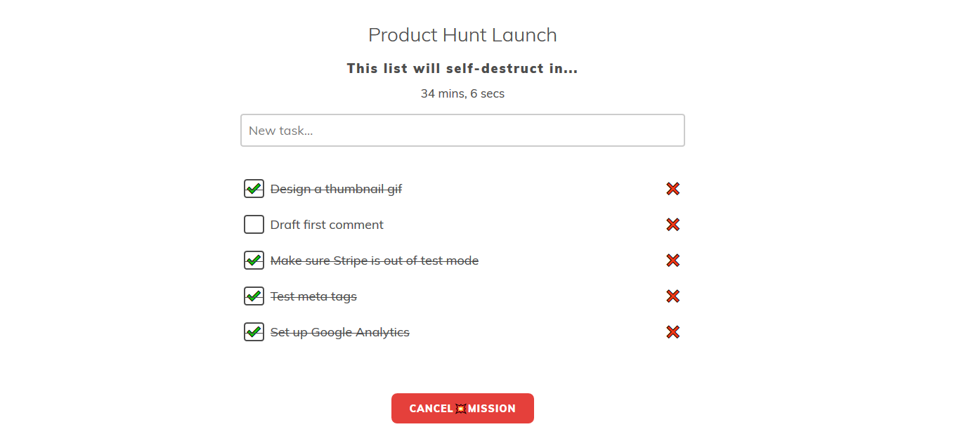 List Impossible gallery image