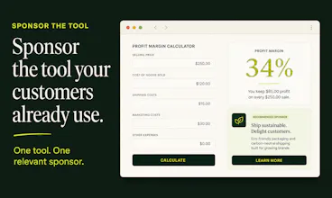 Sponsor The Tool gallery image