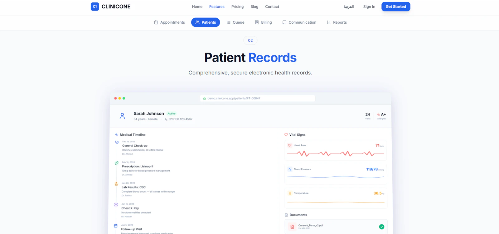 ClinicOne screenshot 3