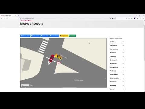 Mapa Croquis | Accident Sketch Map gallery image