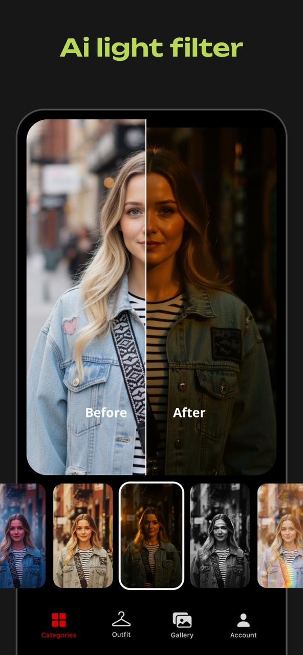 Mídia 8 de STNI: Eu Foto e Vídeo - Transforme suas selfies em Polaroids assustadoras e chiques com magia de IA