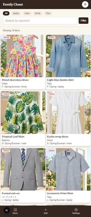 Family Closet gallery image