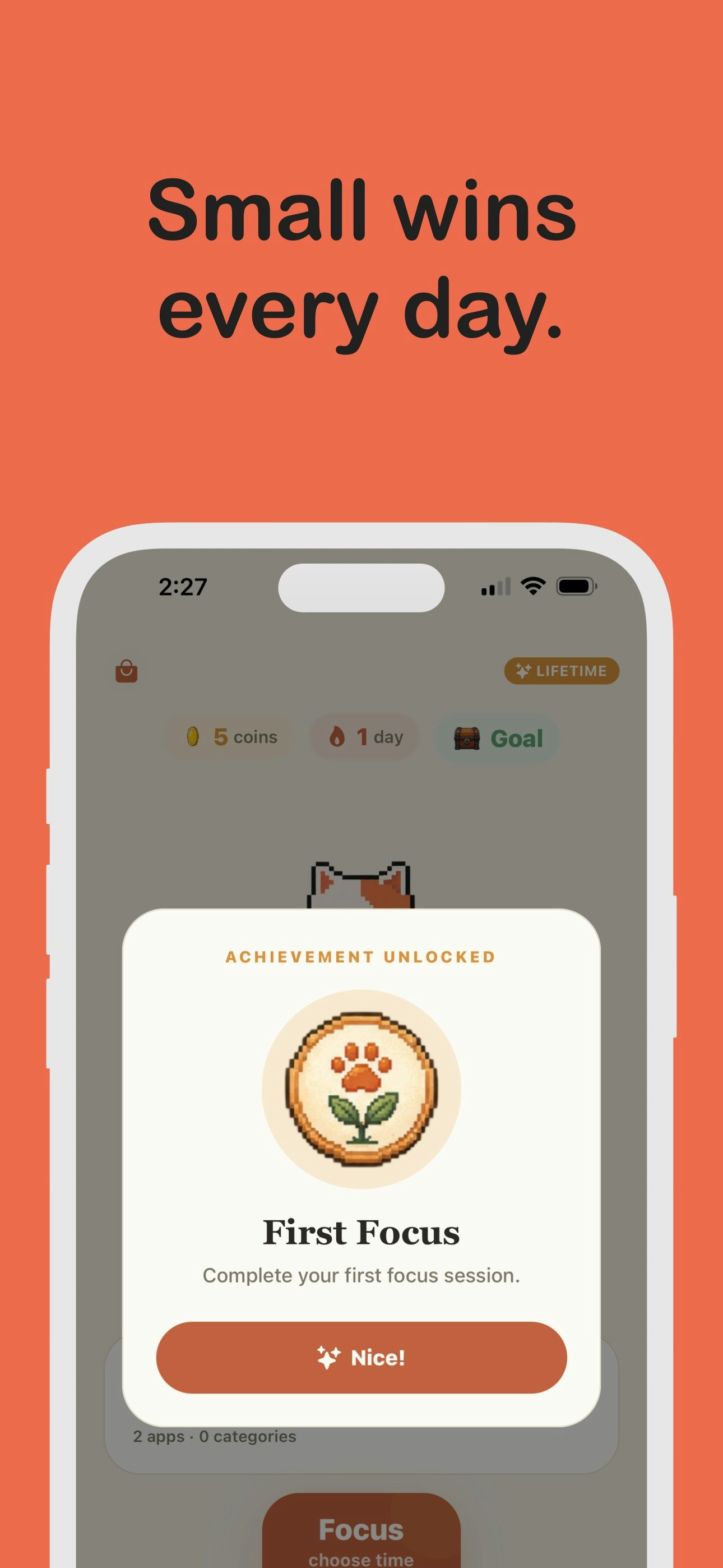 Focus Cat: Earn Screen Time gallery image