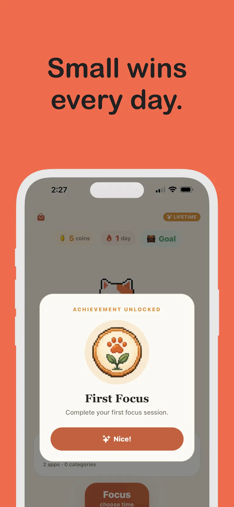 Focus Cat: Earn Screen Time screenshot 5