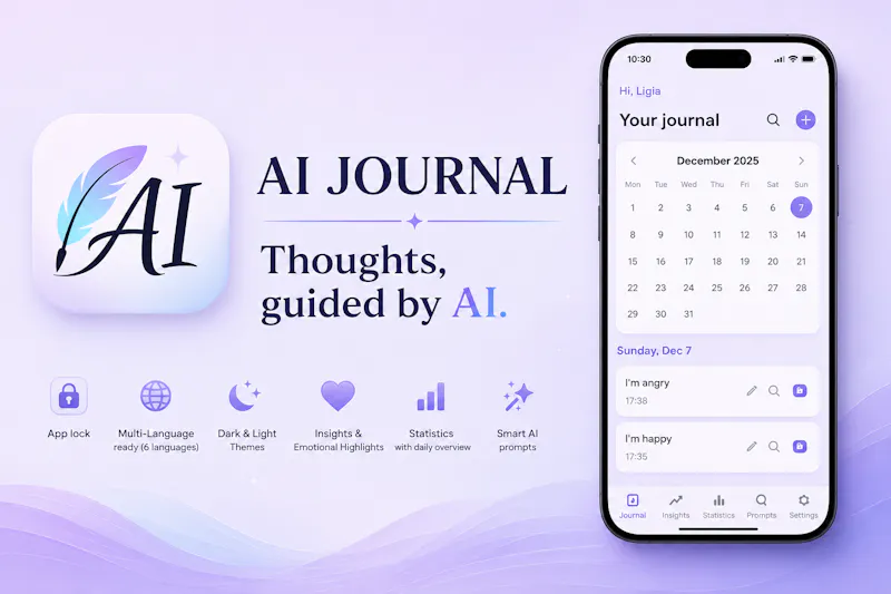 AI journal - Quiet Lines  screenshot 1