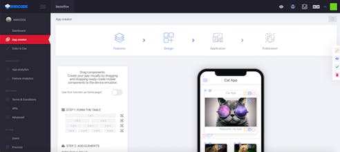 App Creator Nwicode CMS gallery image