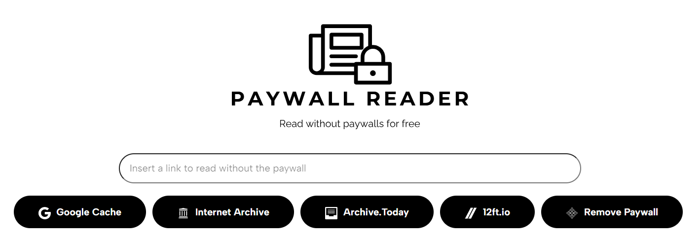 وسائط قارئ PayWall - اقرأ بدون paywalls مجانًا 2