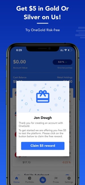 OneGold Mobile App gallery image