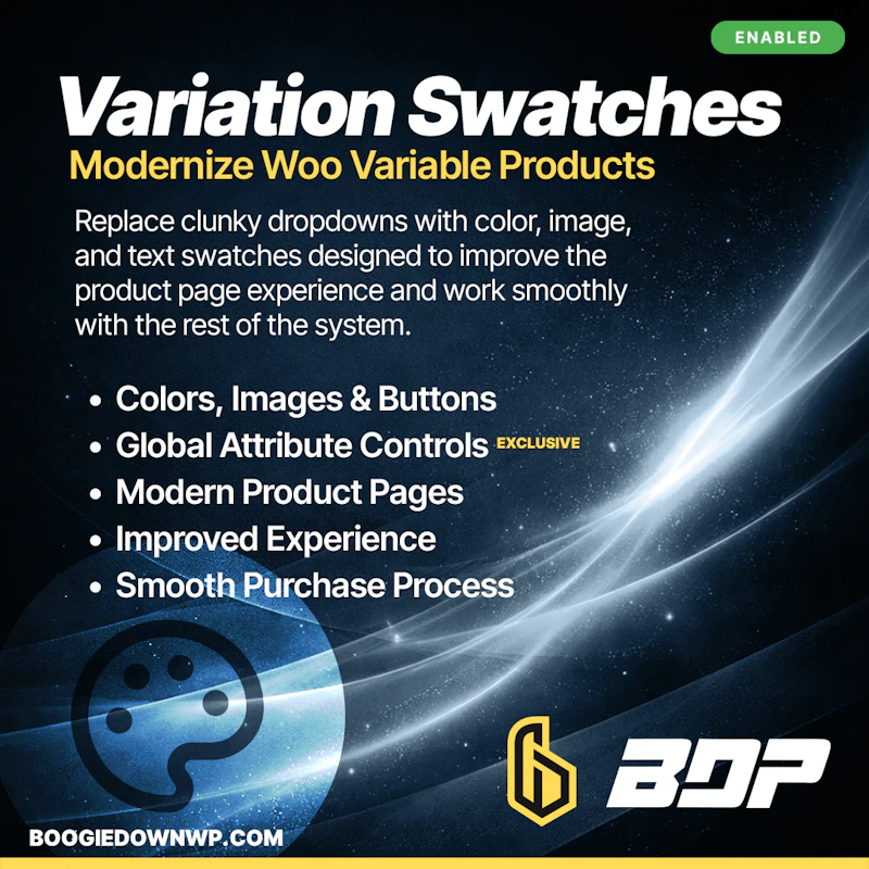 Boogie Down Products for WooCommerce screenshot 6