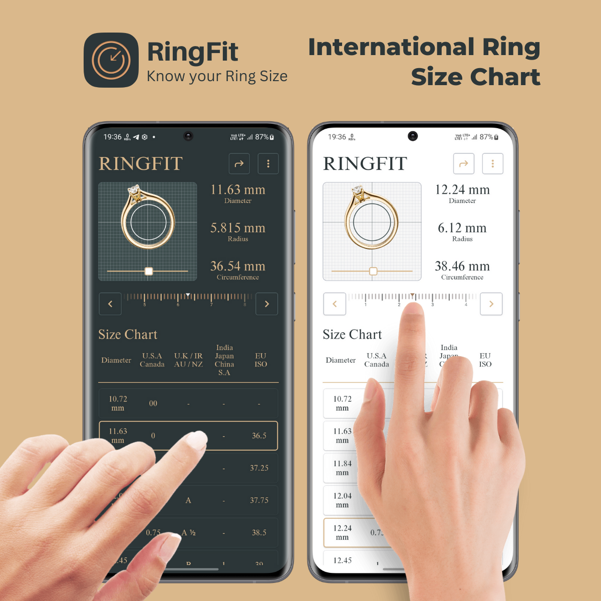 RingFit - Know your Ring Size media 1