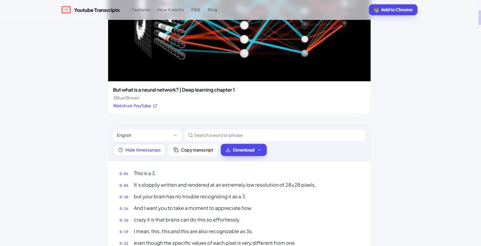 Youtube Transcripts gallery image
