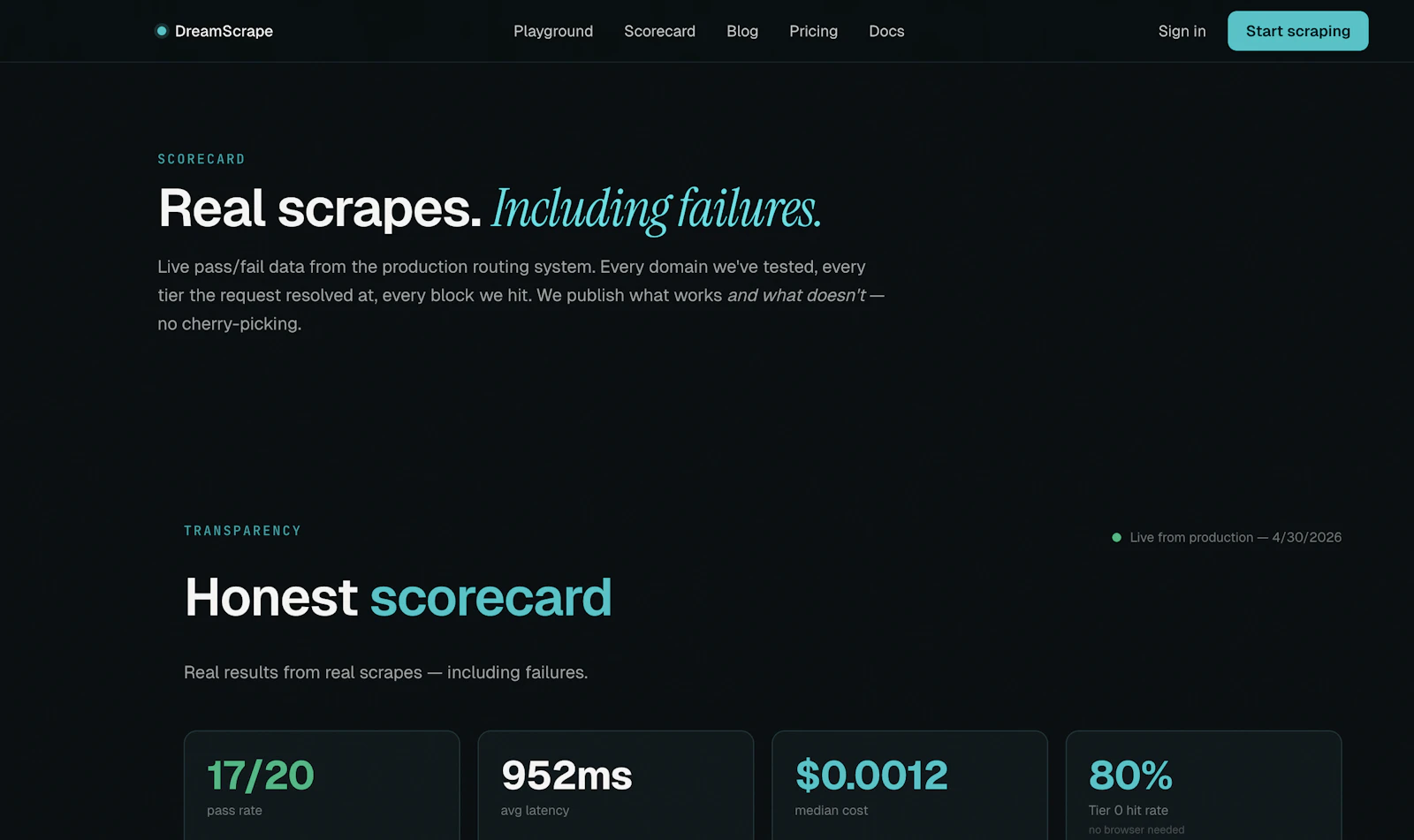 DreamScrape screenshot 3