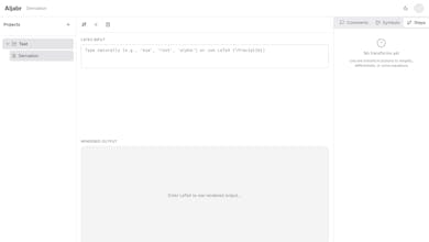 Aljabr | The Math IDE gallery image