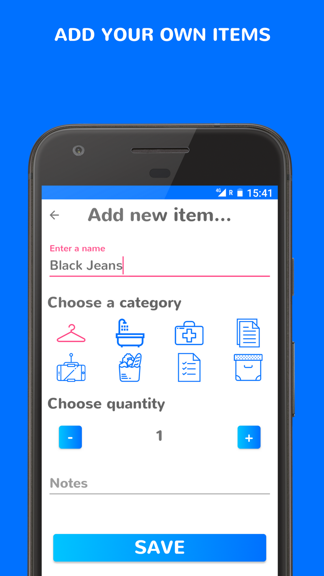 Packable gallery image