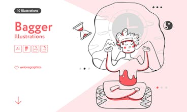 Bagger Illustrations gallery image