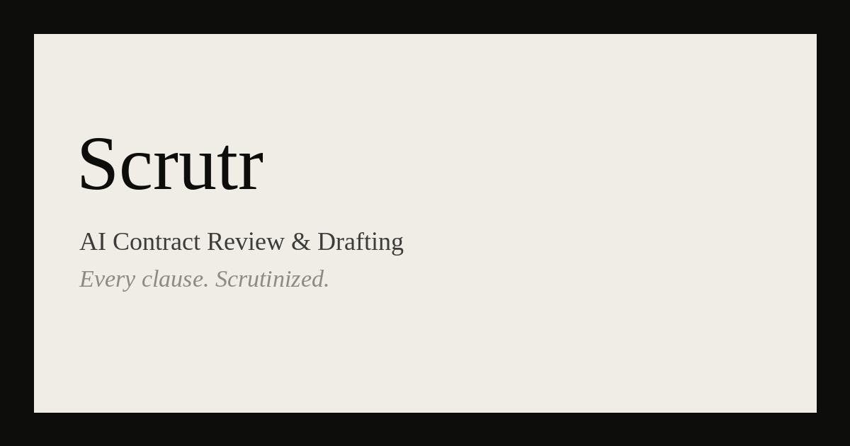 Scrutr AI gallery image