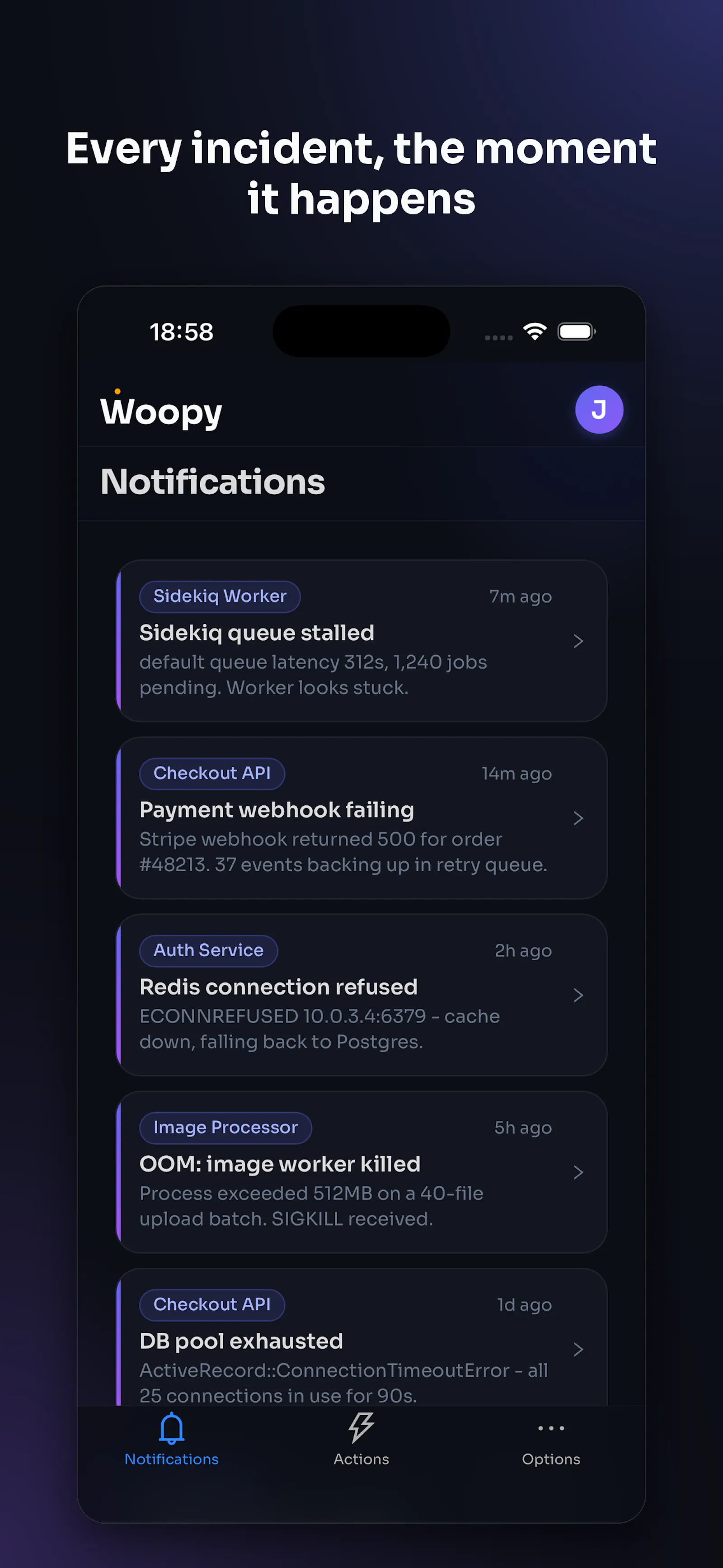 Woopy screenshot 2
