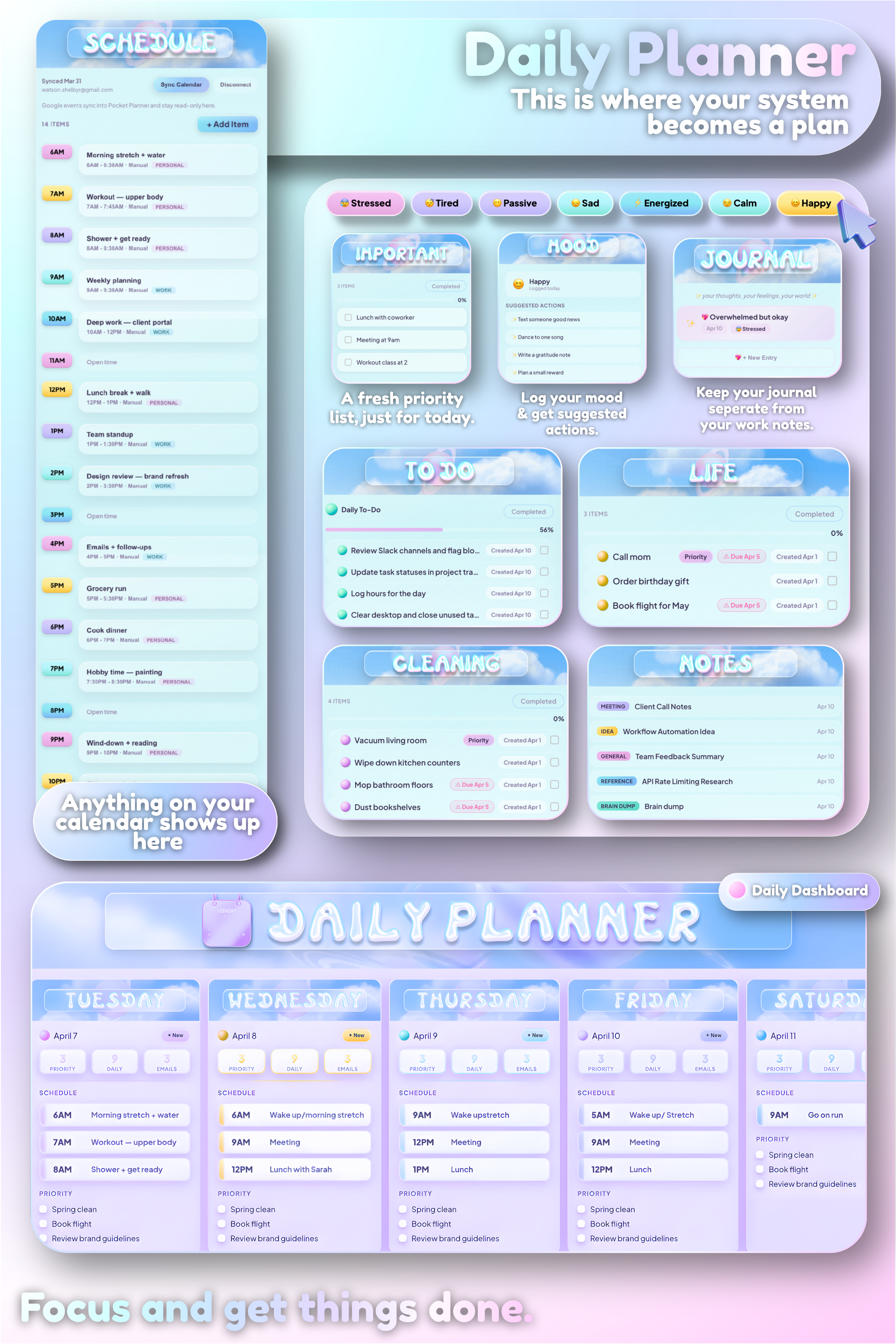 Pocket Planner: Life OS App for ADHD gallery image