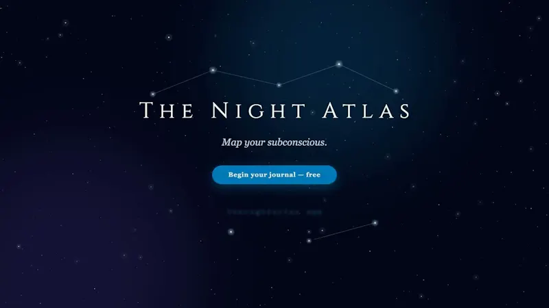 The Night Atlas screenshot 1 (video preview)