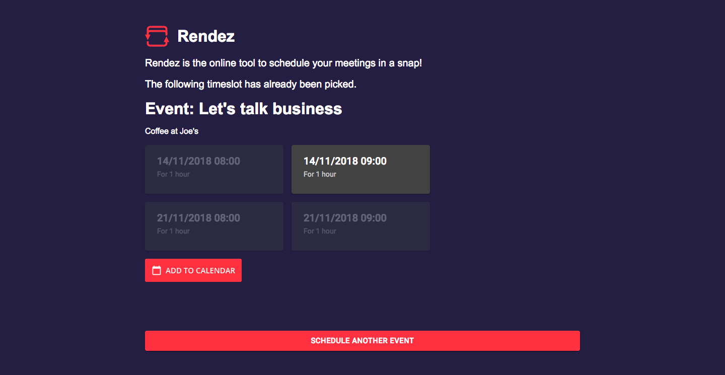 Rendez gallery image