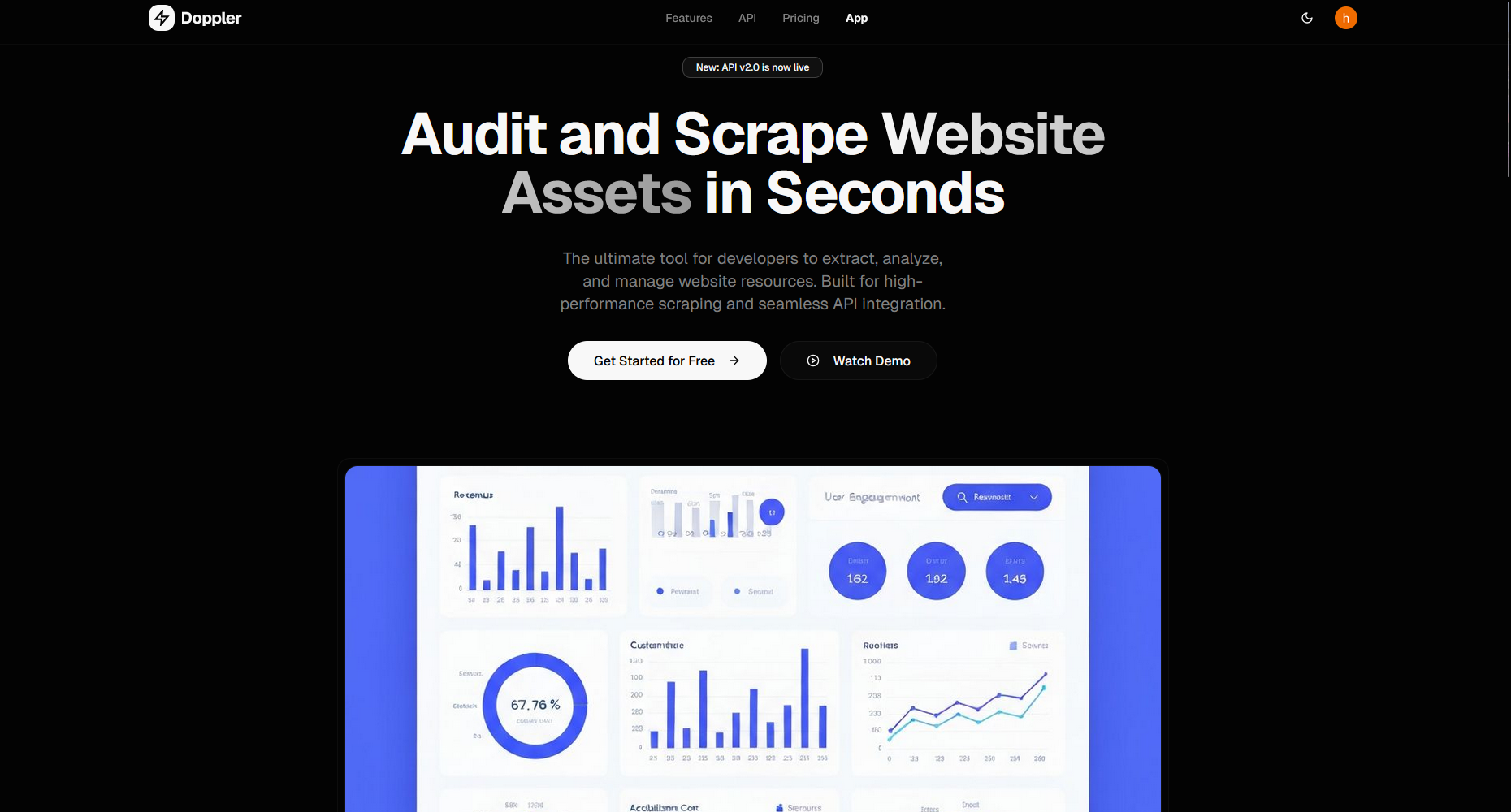 Doppler - Product Hunt launch logo and brand identity