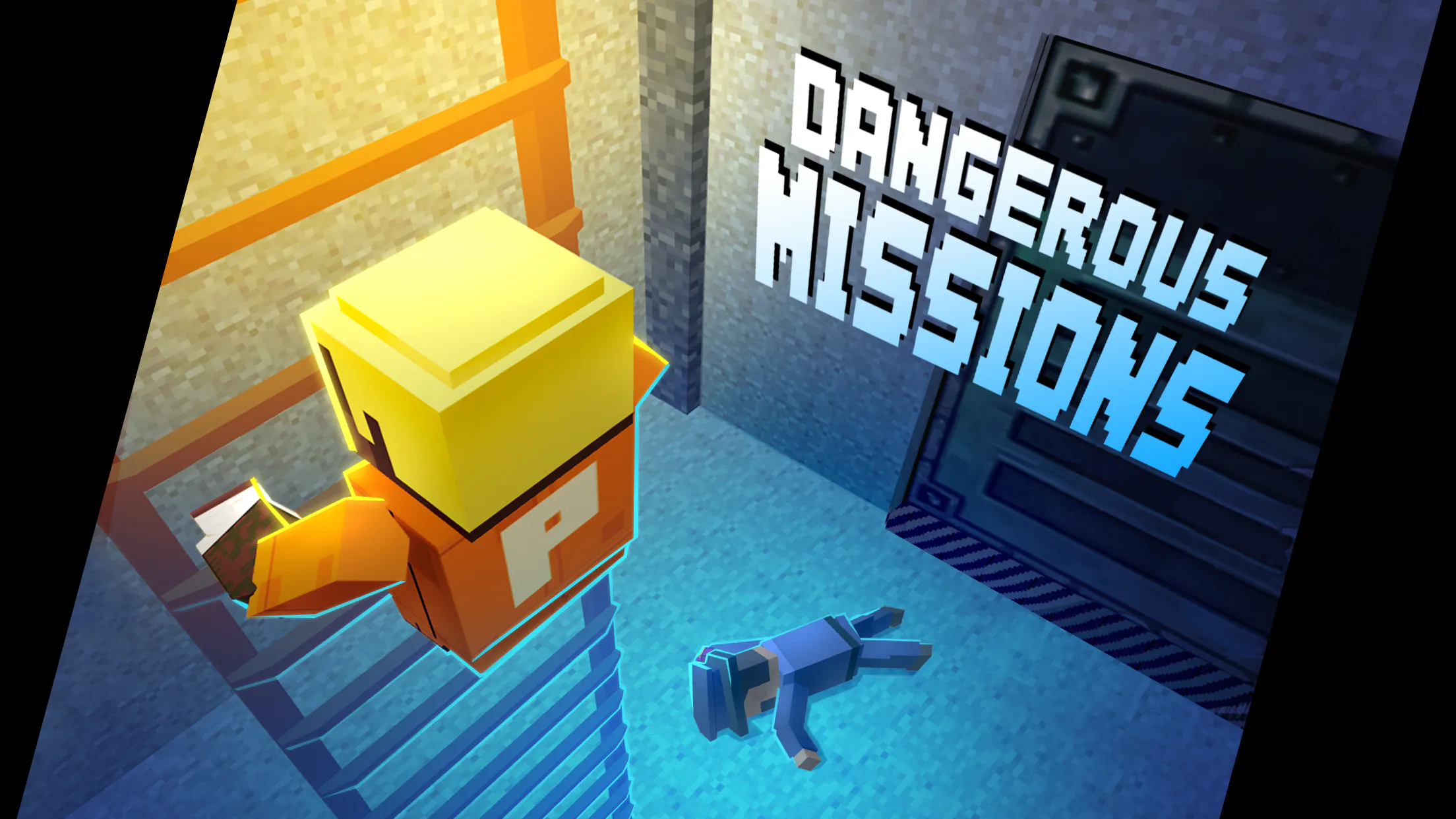 Alcatraz Prison Escape 3D Gangstar Pixel Break-out