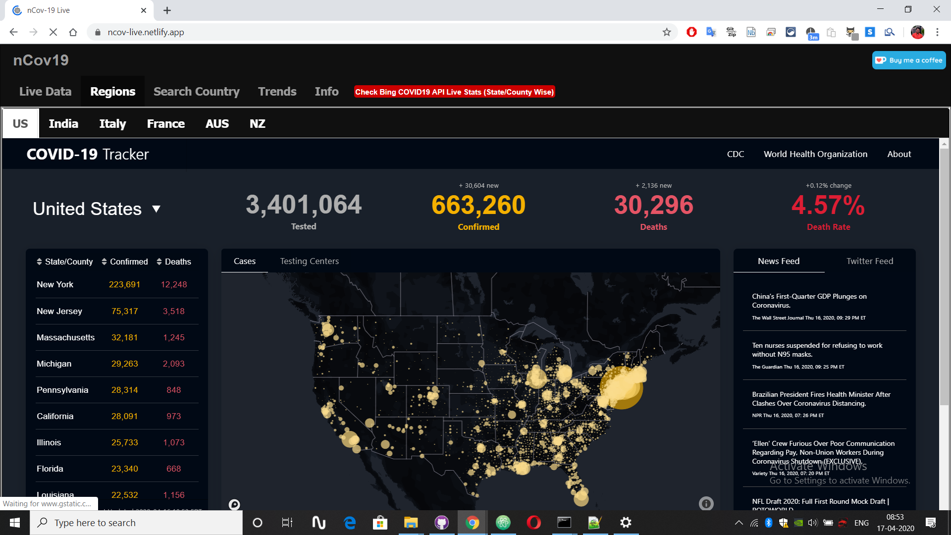 nCov19 Live gallery image