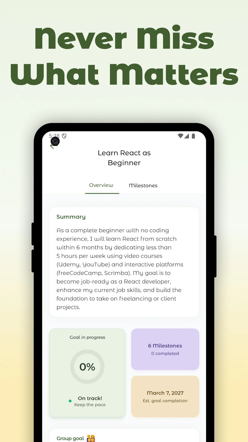 GoalPaddy: Accountability Groups screenshot 6