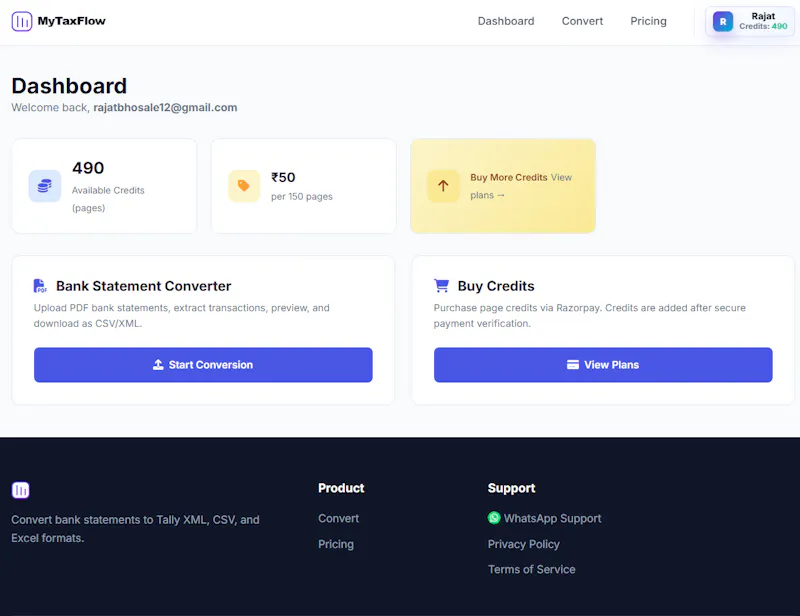 MyTaxFlow screenshot 4