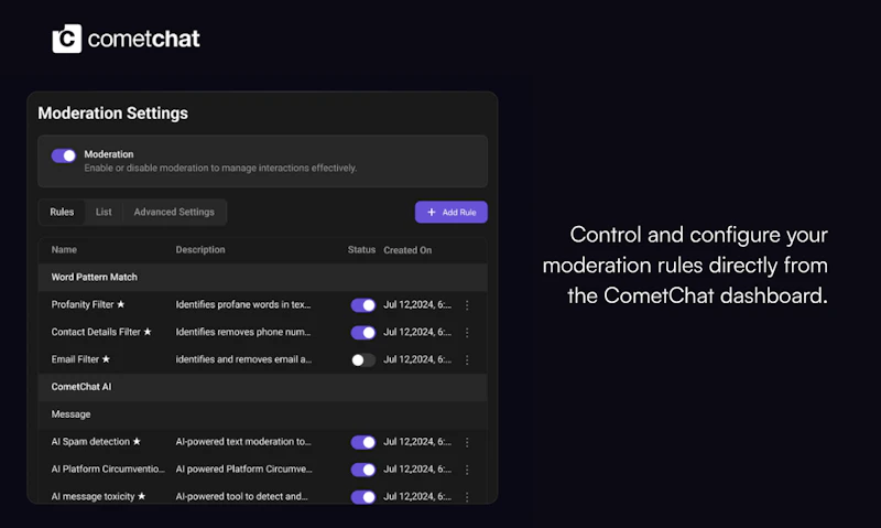 Contextual Moderation for Chat screenshot 3