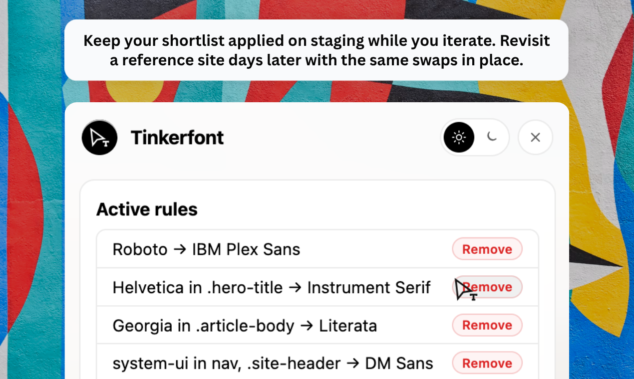 Tinkerfont gallery image