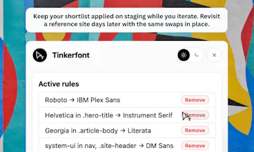 Tinkerfont gallery image