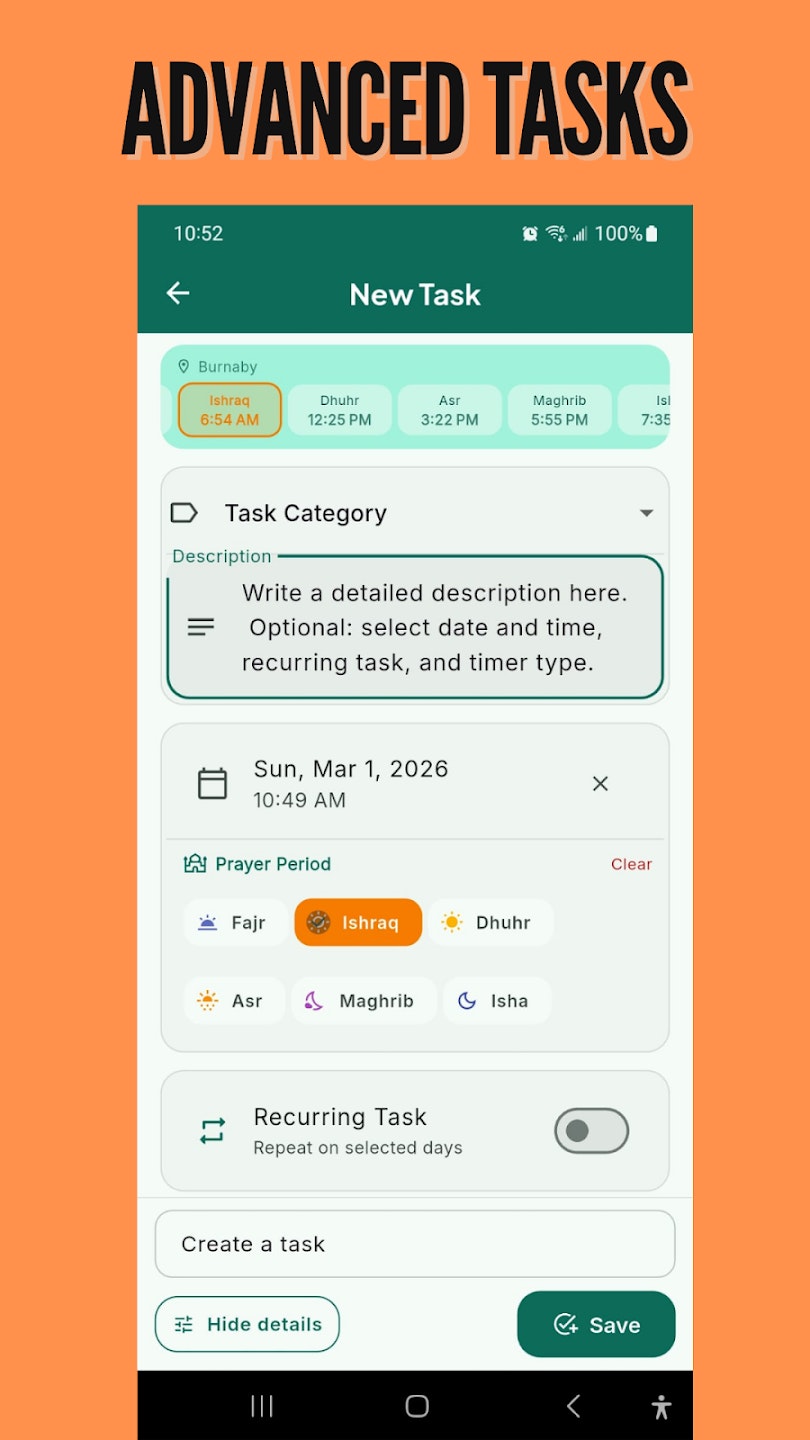 Falahuk: Muslim Productivity Offline media 5