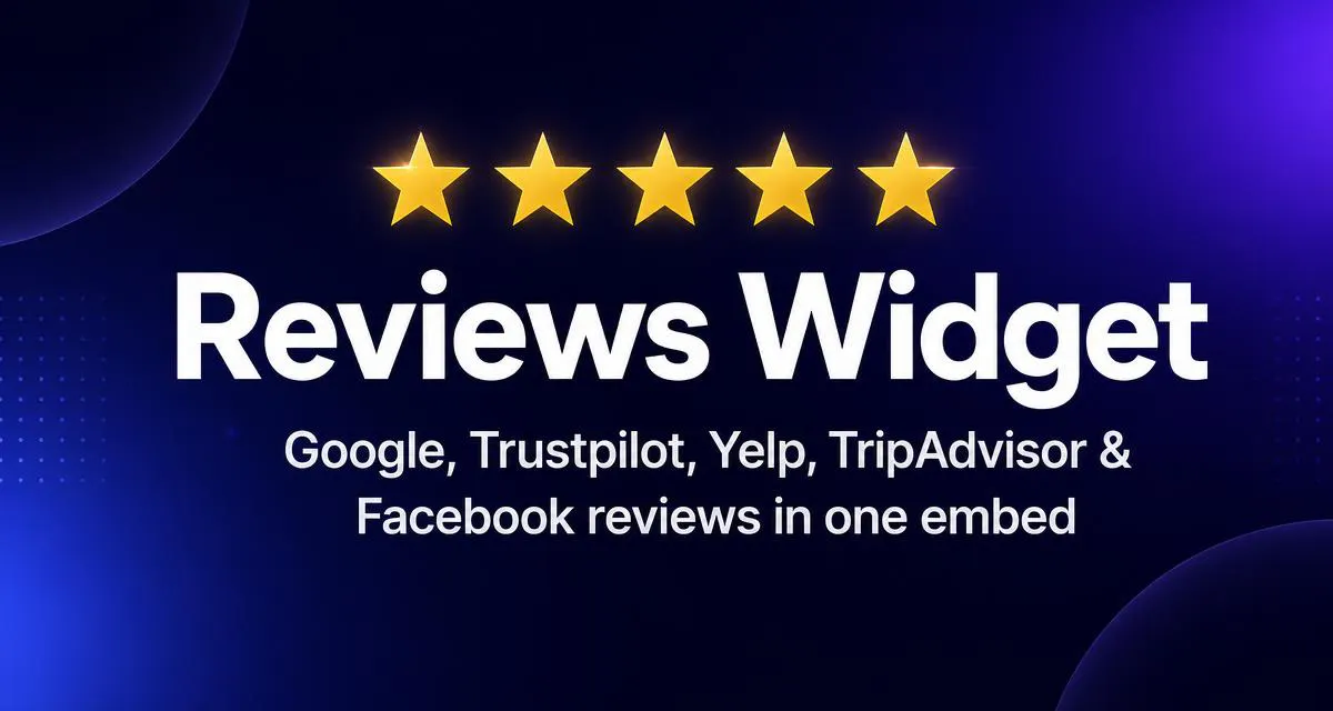 Reviews Widget gallery image