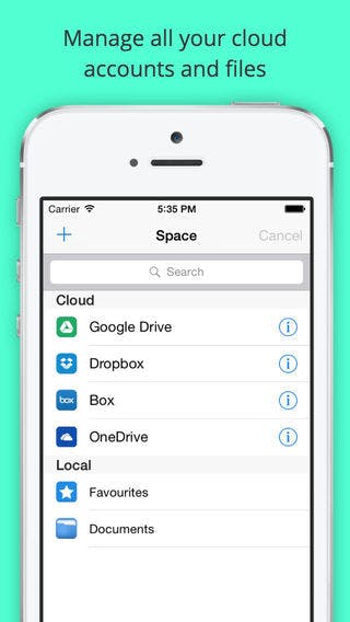 Space- Cloud & File Manager media 1