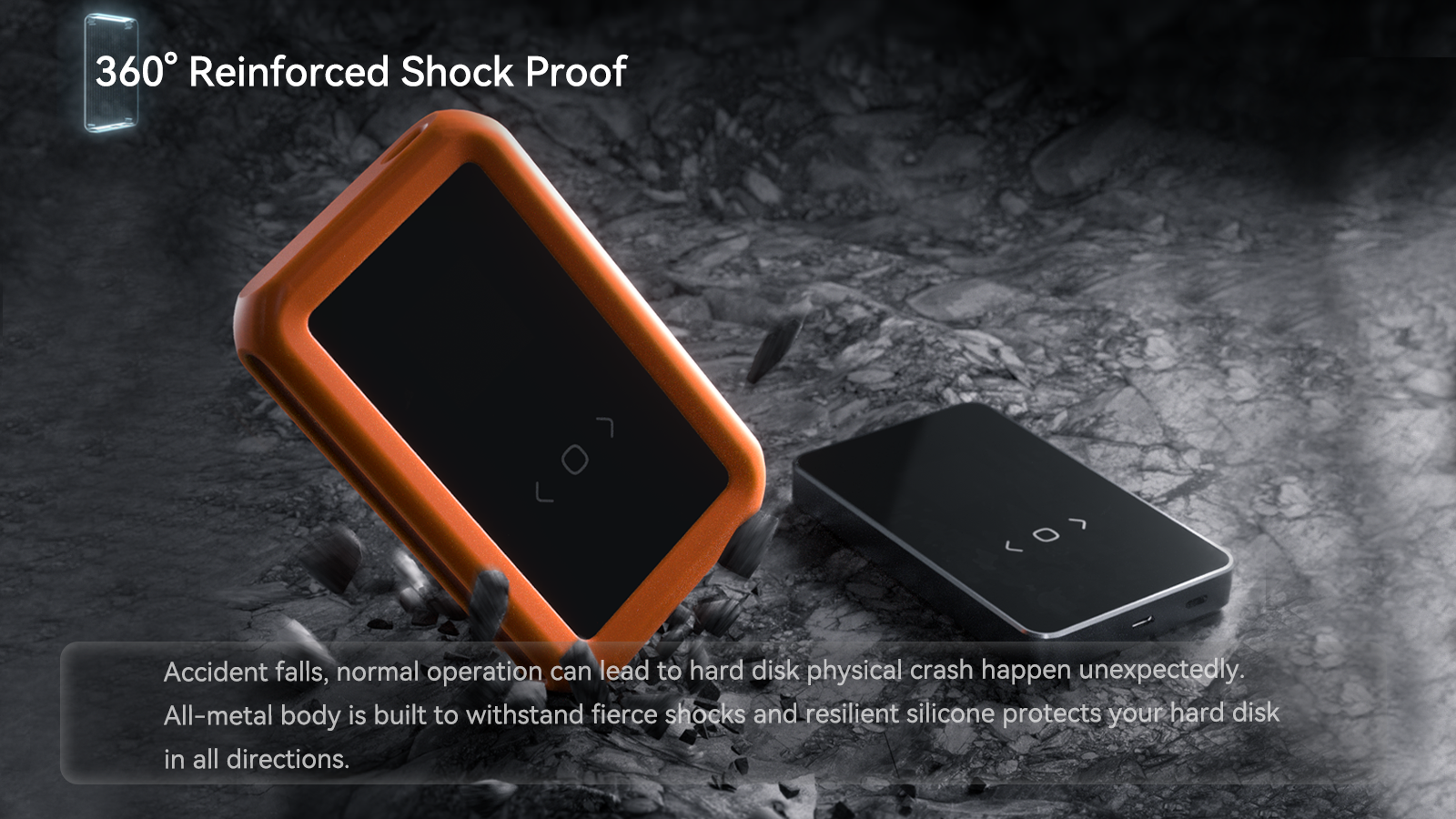 ドックケース2.5 "スマートハードドライブエンクロージャー - データガーディアンは、データの損失を心配しなくなりましたメディア4