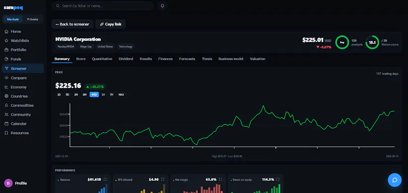 SAMPOQ screenshot 1