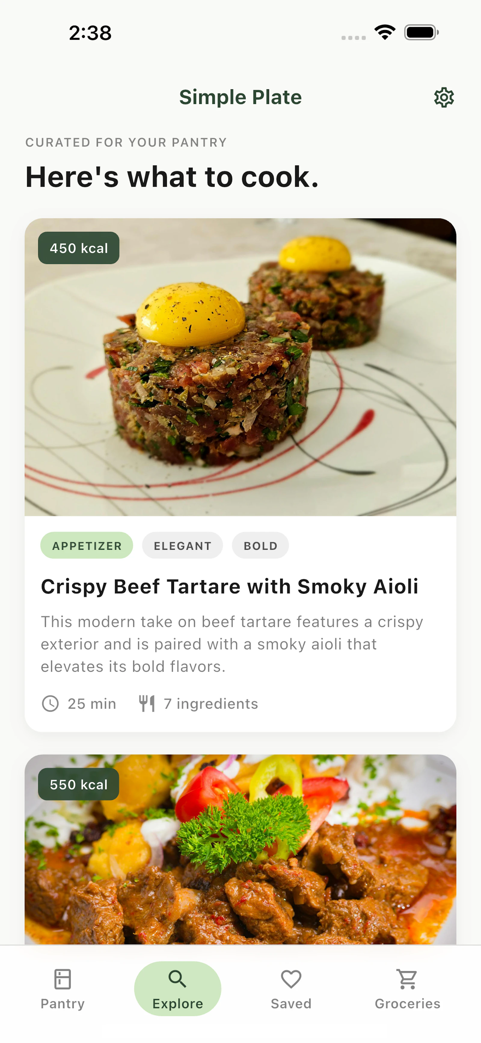 Simple Plate — Cook What You Have screenshot 5