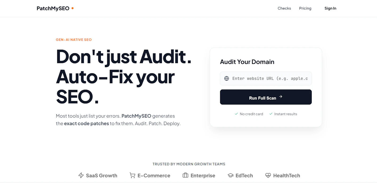 PatchMySEO screenshot 1
