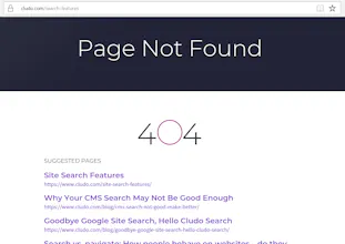 Intelligent 404 gallery image