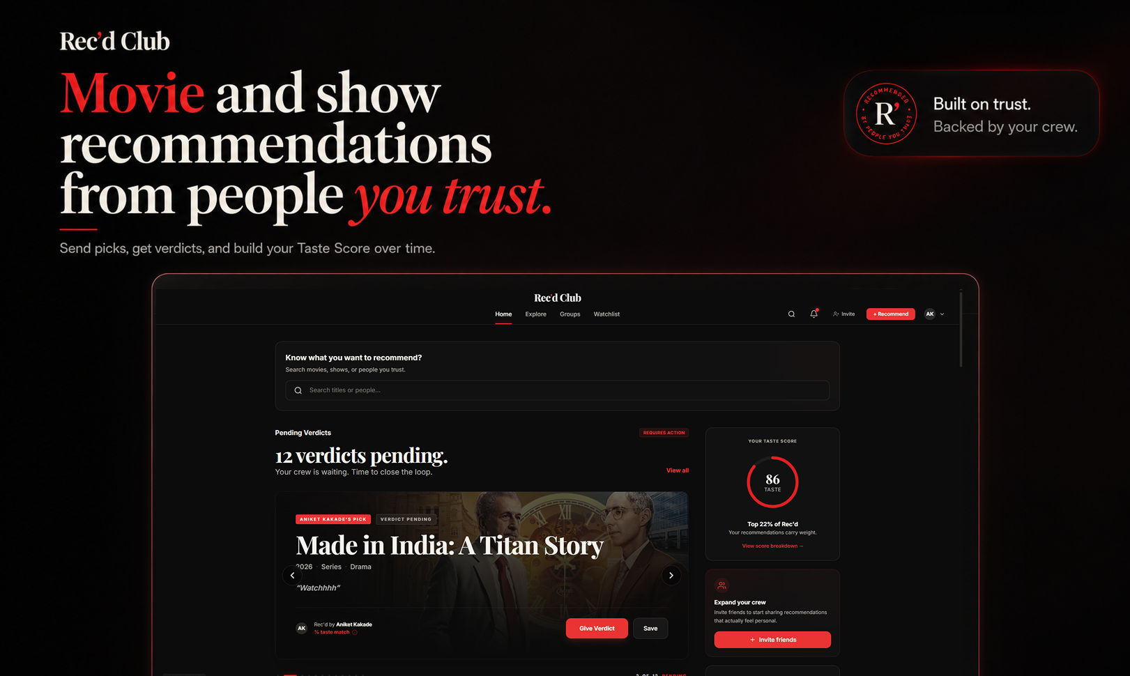 Rec'd Club — Stamped by Taste gallery image