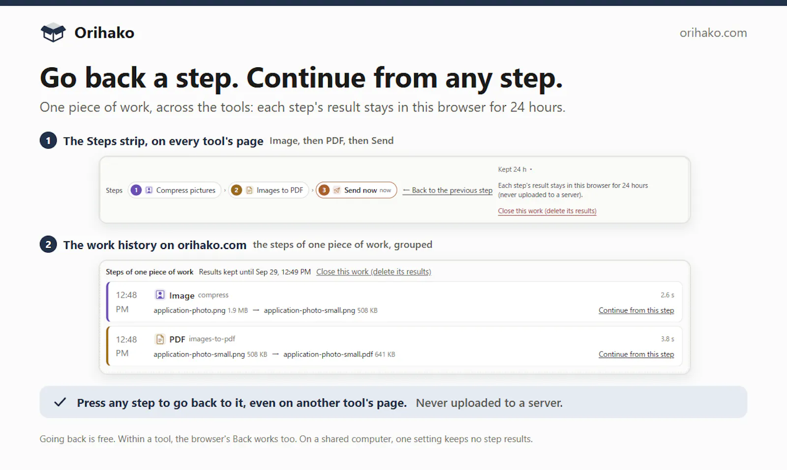 Orihako screenshot 9