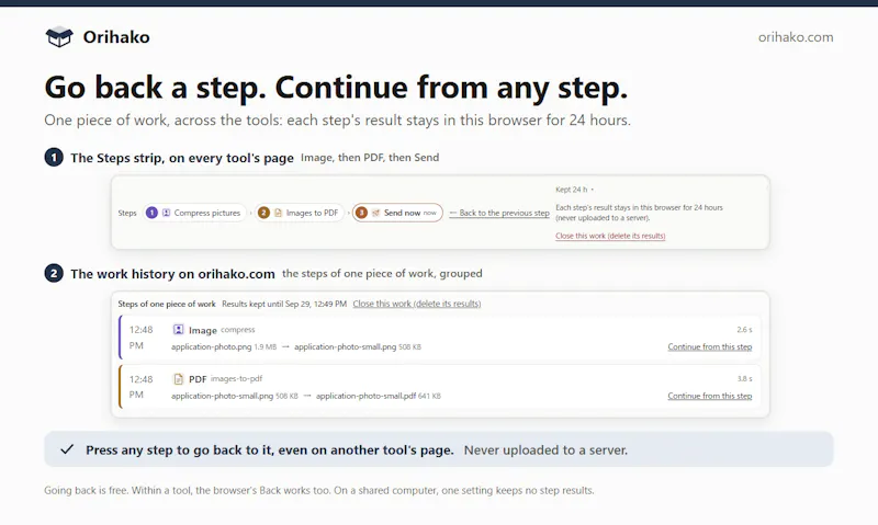 Orihako screenshot 9