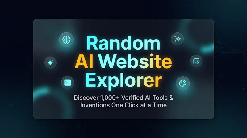 Random AI Website Explorer screenshot 1