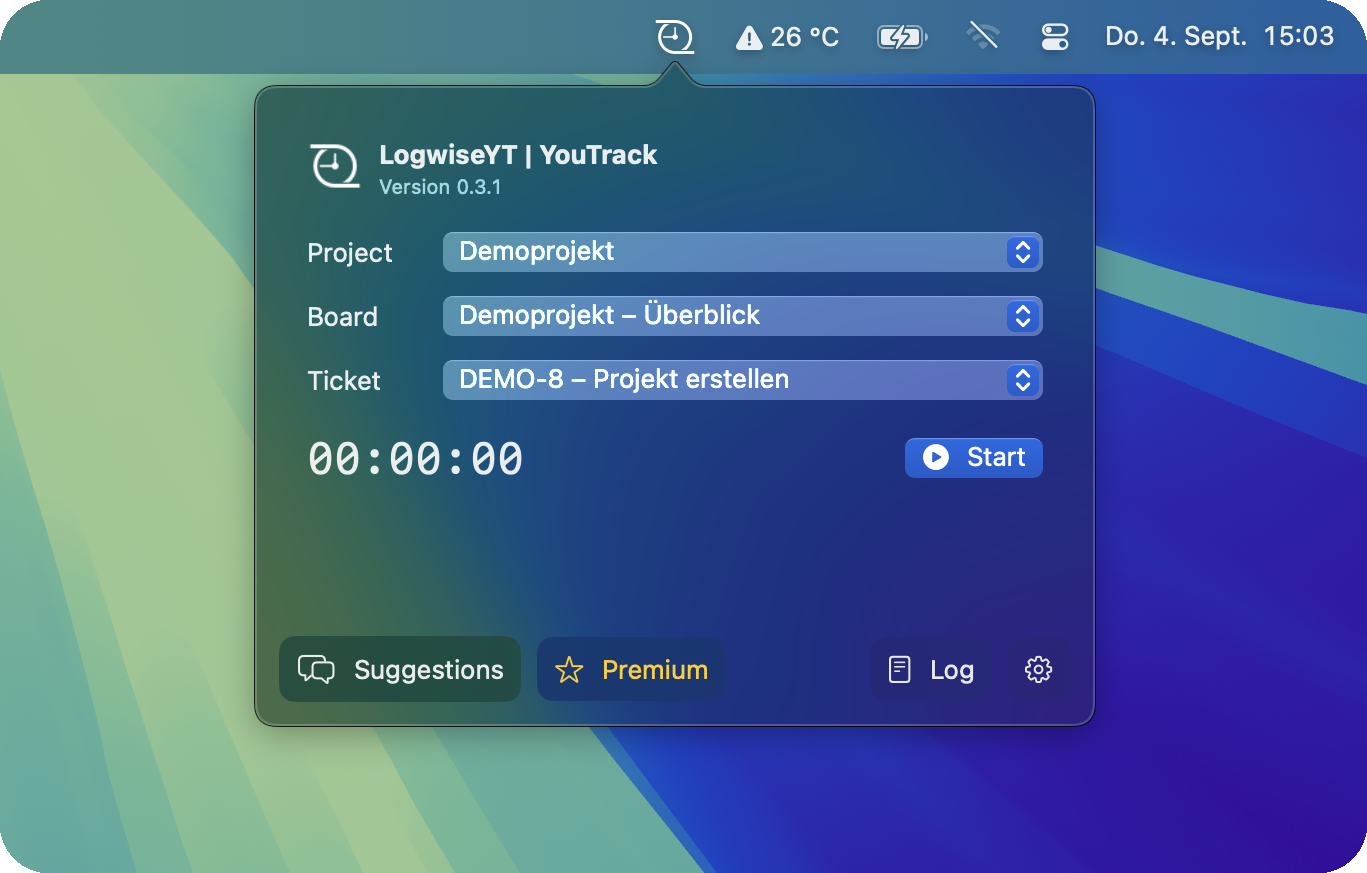Logculeyt - Jetbrains YouTrack için Yeni MacOS uygulaması medya 4